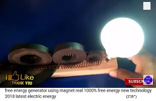 7. Die Magnetlampe funktioniert, die Glhbirne brennt unendlich