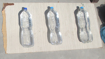Water
                                                      preparation with
                                                      the sun (solar
                                                      water): the
                                                      desinfection works
                                                      with the sun's UV
                                                      radiation: fill
                                                      the PET bottle to
                                                      3/4 with tank
                                                      water, shake well
                                                      1 minute, put it 6
                                                      to 8 hours in the
                                                      sun or during
                                                      cloudy weather 24
                                                      to 48 hours
                                                      outdoors somewhere
                                                      - very fine
                                                      drinking water
                                                      comes out.