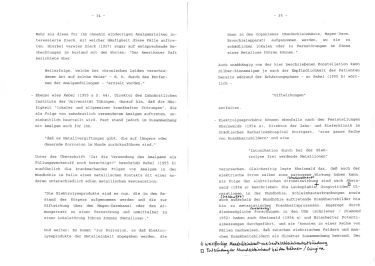 Kieler
                          Amalgam-Gutachten, Publikationen ber die
                          Schdlichkeit von Silberamalgam 1928-1954,
                          Seite 34-35