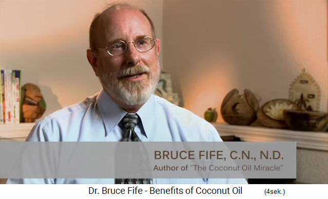 Bruce Fife, pioneer of the Coconut Research Center [12] - he wrote the book "The Coconut Oil Miracle"