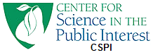 Logotipo de la asociacin de propaganda "Ciencia en el inters pblico" CSPI de los "EUA" criminales