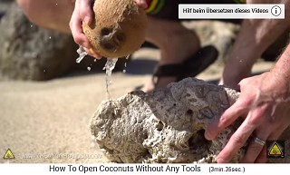 Con esa acci�n sale una parte del agua de
                  coco 02