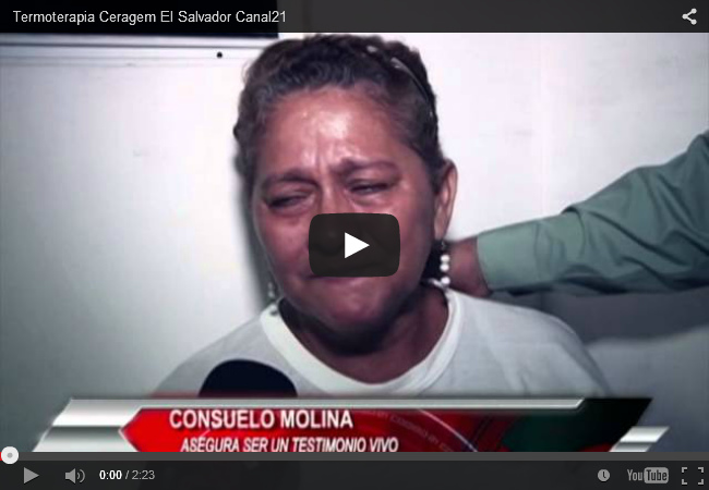 Vdeo: Termoterapia Ceragem El Salvador Canal21
            (2min.22seg.)