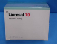 Lioresal /
                Baclofen, package