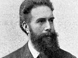 Wilhelm
                Conrad Roentgen, portrait