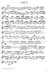 Schubert: sonatina for violin and
                              piano No. 3, first part, violin tutti part
                              (page 3)