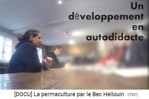 Bauernhof der Familie Hervé-Gruyer in Le
                  Bec-Hellouin: Alles geschah mit einer autodidaktischen
                  Entwicklung - selber ausprobieren, eigene Erfahrungen
                  sammeln
