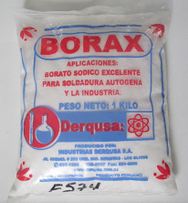 Borax in Packung