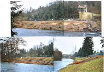 Auenpark Zollfreie 2006: Der Uferlauf ist
                      gerodet und die Zerstrung kann beginnen,
                      bersicht