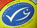 MSC-Siegel mit der
                          Webseitenangabe www.msc.org
