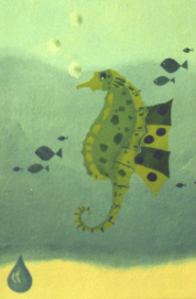 Das
                          Seepferdchen, Jugendherberge Figino (1993)