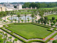 Steriler Rasen in Versailles