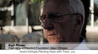 Kurt Pfister, der
                      Grnder der Stiftung "Green Ethiopia"