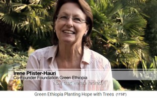 Irene Pfister-Hauri, Mitbegrnderin
                    von Green Ethiopia