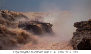 China: El ro Amarillo
                        roba el loess de la meseta de Loess