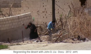 Jordanien: Unwissende
                    Leute verbrennen organisches Material