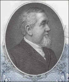 El Sr. George Mortimer
                                    Pullman, un tiburn imobiliario y
                                    productor de vagones de coche-cama y
                                    vagones de lujo de ferrocarriles de
                                    los "EUA"
