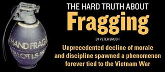 Buch von Peter Brush: Die harte
            Wahrheit ber Fragging - mit Handgranate (original Englisch:
            The Hard Truth About Fragging)