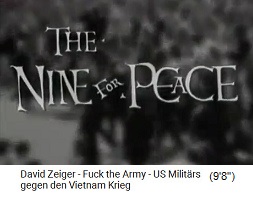 Accin contra la Guerra de
                Vietnam "9 para la paz" ("The Nine for
                Peace" en San Francisco en 1968