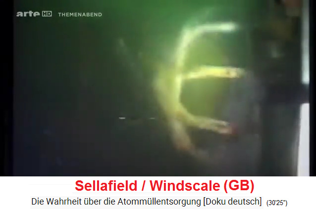 Sellafield
                  (GB): The end of the discharge pipe for radioactive
                  water on the seabed