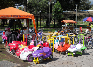 Go-cart for rent for toddlers 03,
                                Ejido Park in Quito, Ecuador