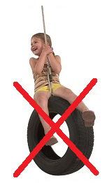 Negative vertical tire
                            swing 01, uncomfortable position with cramp