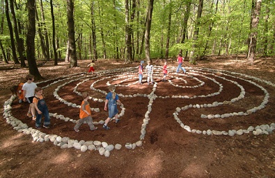 Labyrinth 01 as a part of an
                              adventure course in Nalbach in Saarland,
                              Germany