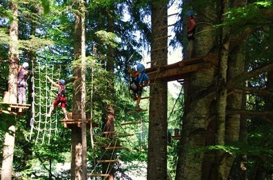 Climbing 14: climbing forest in Reit
                              im Winkel, Bavaria, Germany