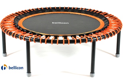Trampoline 09: round
                            trampoline with open rubber straps; Sport
                            Tredje, bellicon, Germany