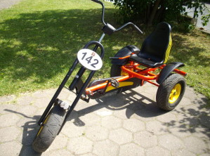 Drive a go-cart 13, a go-cart like a
                            Harley, Goehren-Lebbin, Germany