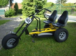 Drive a go-cart 14, a go-cart for two
                            like Harley, Goehren-Lebbin, Germany