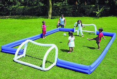Inflatable soccer
                              field 02 for children, ebay