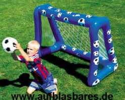 Inflatable goals,
                              mail order selling aufblasbares.de
