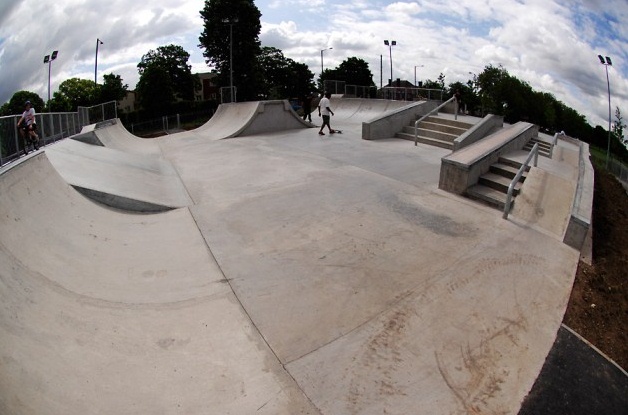 Skatepark 02, the real skatepark of
                              Horfield in Bristol, England