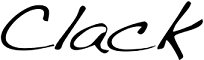 Clack online,
              Logo