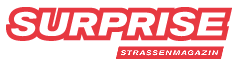 Surprise
            Strassenmagazin, Logo
