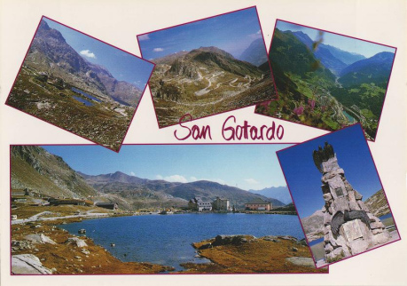 Gotthardpass, Passhhe, Ansichtskarte