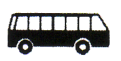 Verkehrszeichen: Symbol grosser Bus
                      (grosser Gesellschaftswagen)