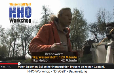 Salocher betont: Seine Konstruktion
                          braucht keinen Gastank.