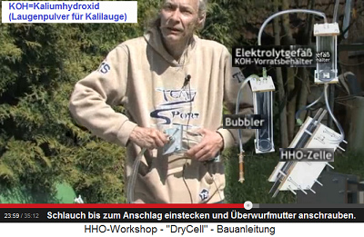 Die Schl�uche werden an die Zylinder
                          aufgesteckt: Den Schlauch bis zum Anschlag
                          einstecken und eine �berwurfmutter
                          anschrauben.