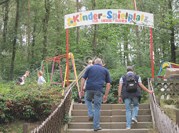 Eingangstor in Ibbenb�hren, Region
                                M�nster, Nordrhein-Westfalen,
                                Deutschland